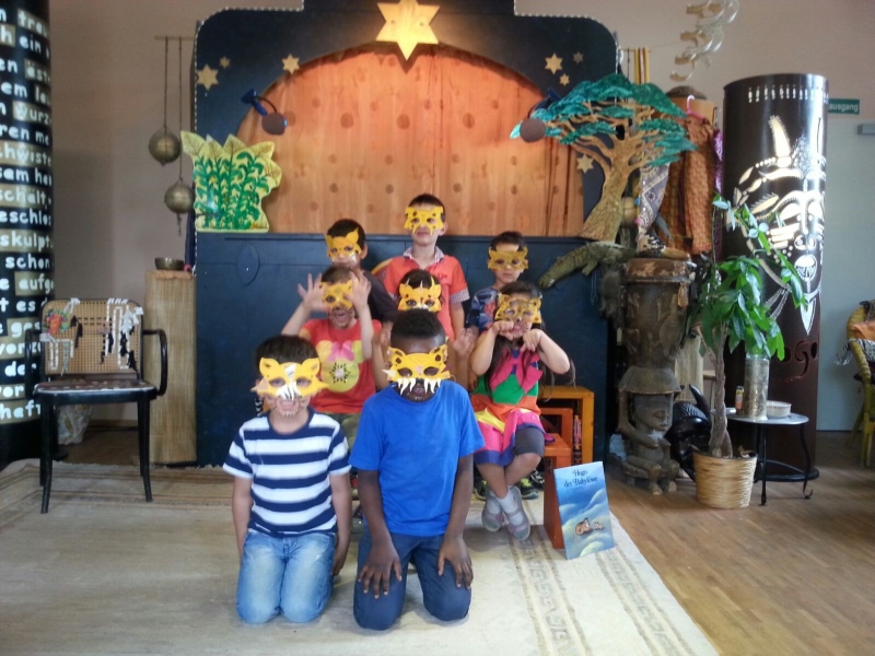 Foto mit Kinder